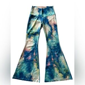 Mika Yoga Wear Multicolor Flare Pants